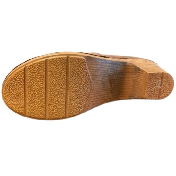 DANSKO Women's Maria Professional Taupe Suede Heeled Mule Ankle Bootie 40 9.5/10 - Picture 16 of 16